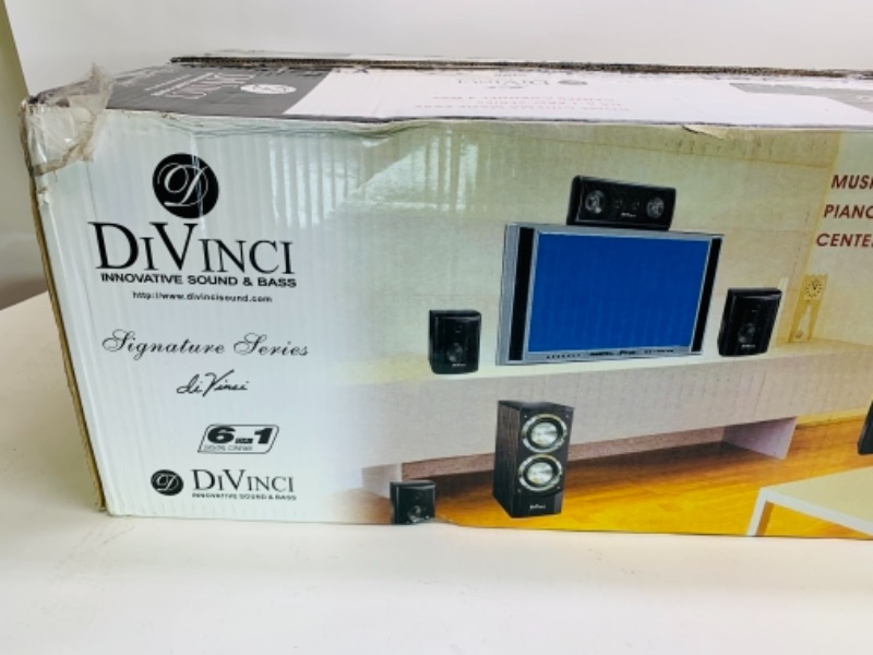 Photo 5 of 766635…divinci 6 pc music and home theater system in box