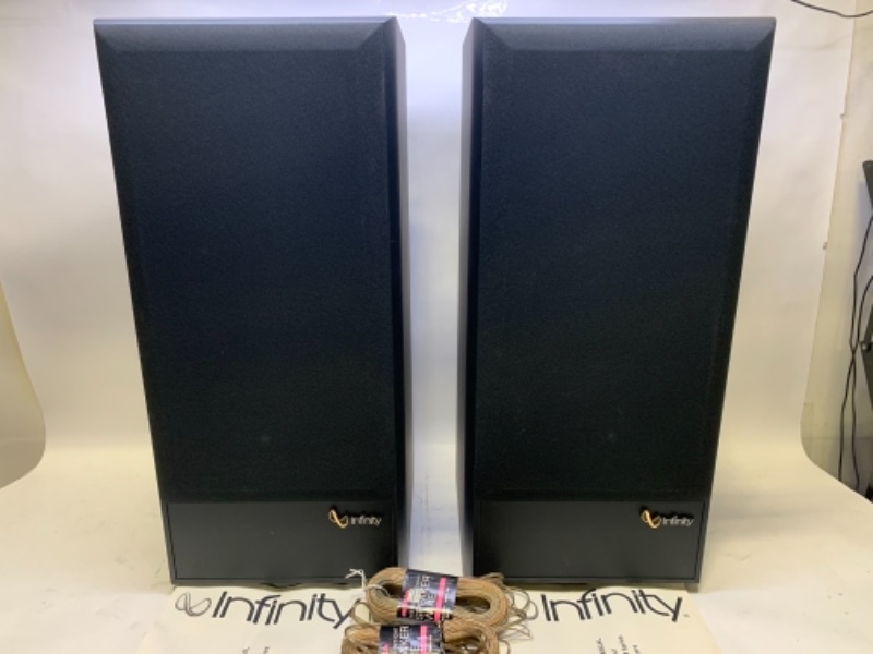 Photo 8 of 766649…two xl 30 inch infinity series speakers with original boxes 