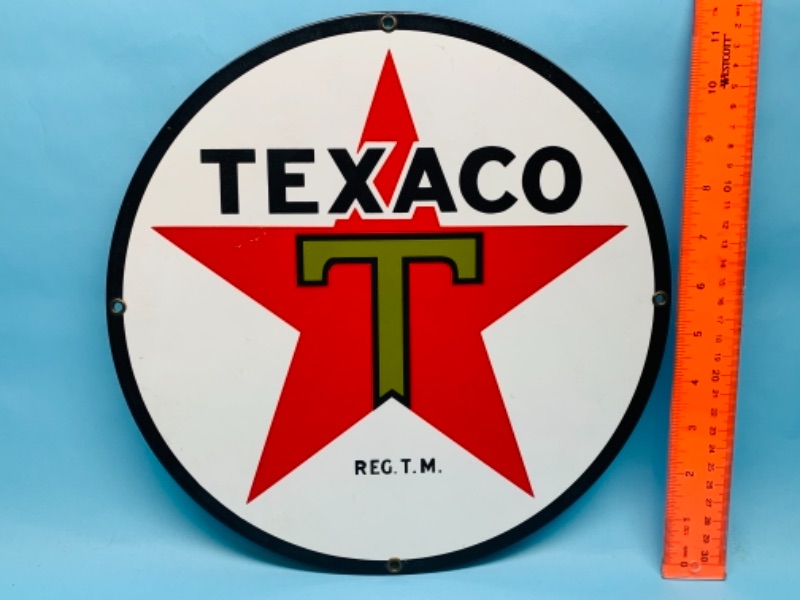 Photo 1 of 766652…metal Texaco sign 