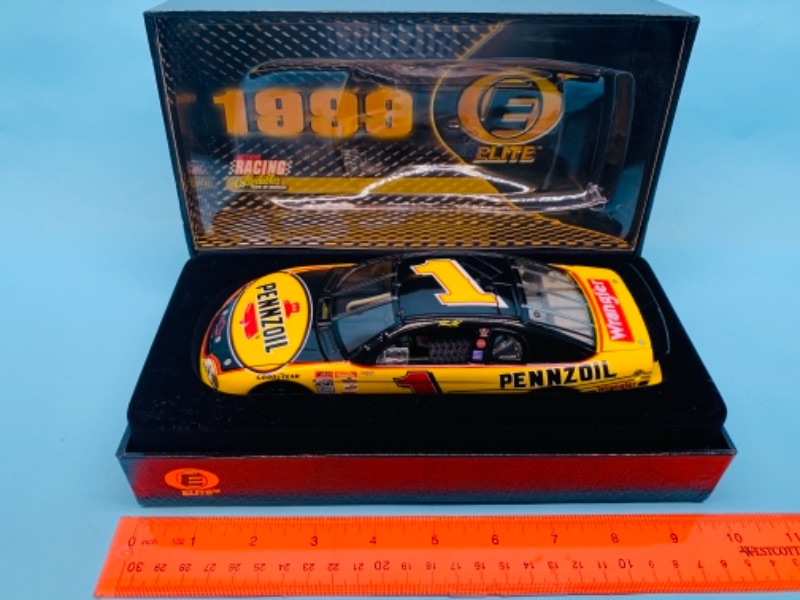 Photo 3 of 766661…action racing 8 “ elite 1:24 scale numbered die cast stock car in original box 