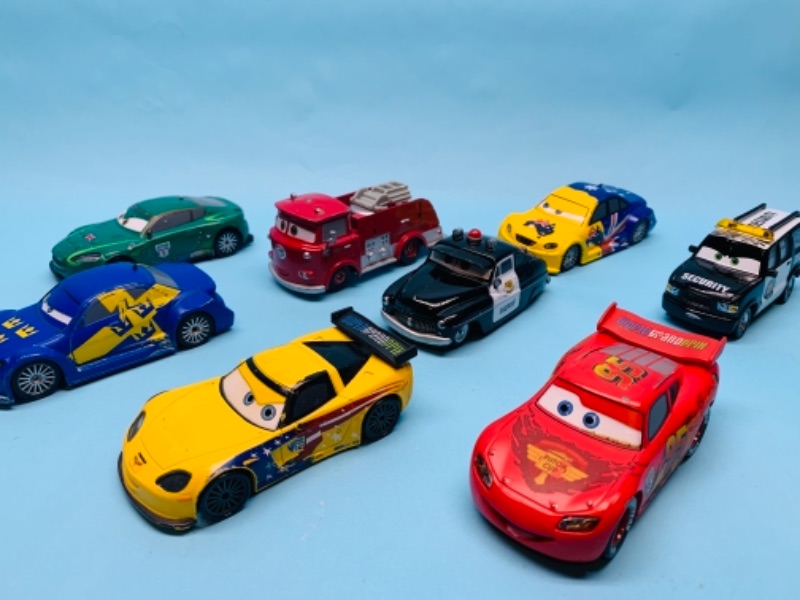 Photo 1 of 766702…8 Disney cars loose cars