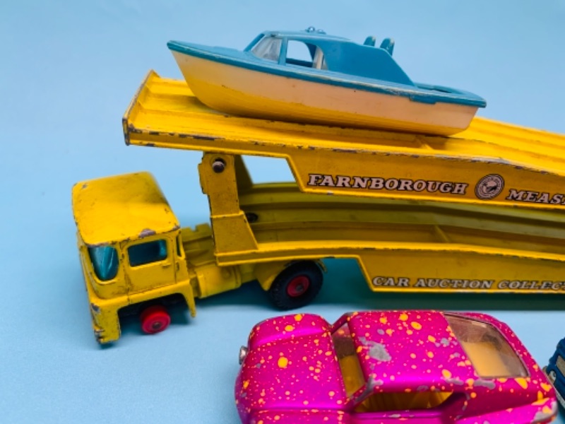 Photo 4 of 766703…4 vintage matchbox die casts made in England and two other vintage plastics