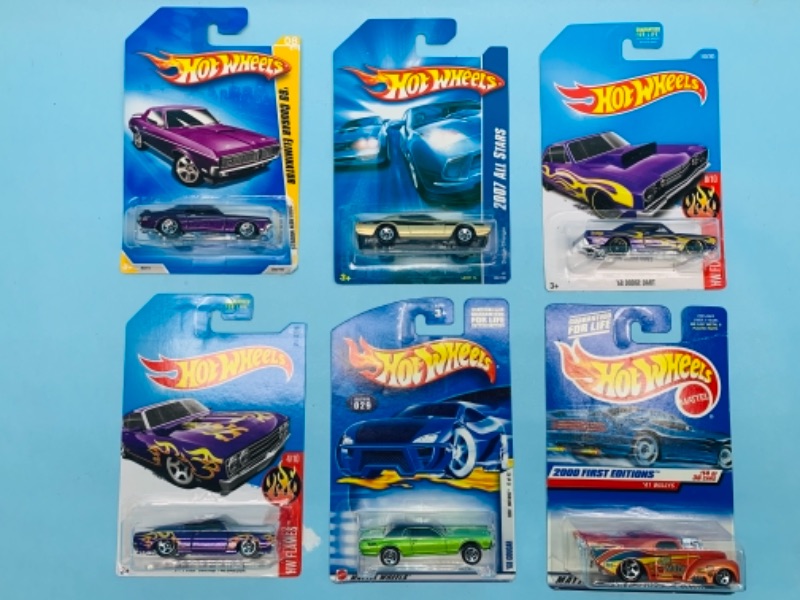 Photo 1 of 766710…6 hot wheels muscle cars in original packages 