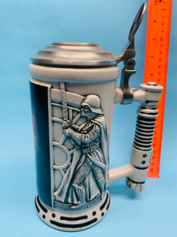 Photo 1 of 766724…9 inch Star Wars stein handcrafted in Brazil 