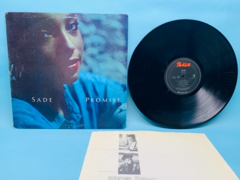 Photo 1 of 766746…1985 sade promise vinyl great condition for age in plastic sleeve 
