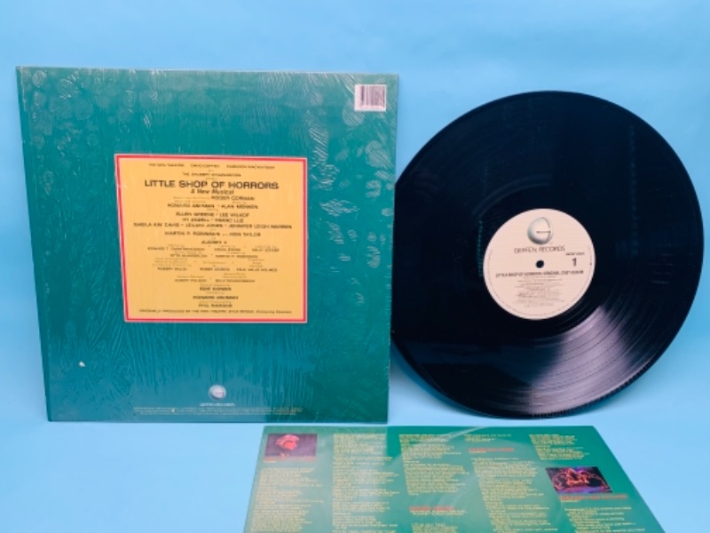 Photo 2 of 766750…1982 Little shop of horrors vinyl great condition for age in plastic sleeve 