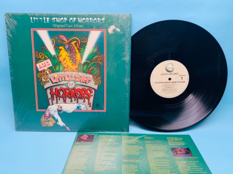 Photo 1 of 766750…1982 Little shop of horrors vinyl great condition for age in plastic sleeve 
