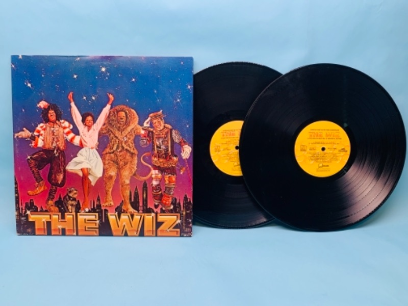 Photo 2 of 766751…1978 the wiz vinyl set  great condition for age with poster and insert in plastic sleeve 