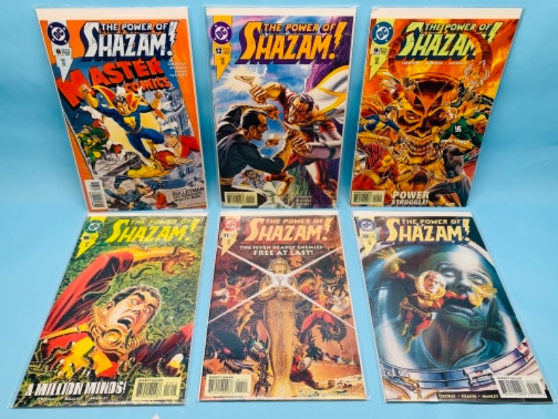 Photo 1 of 766780… 6 Shazam comics in plastic sleeves 