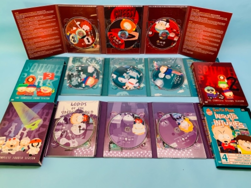 Photo 1 of 766836…South Park season 2-4 and 4 episodes DVD’s 