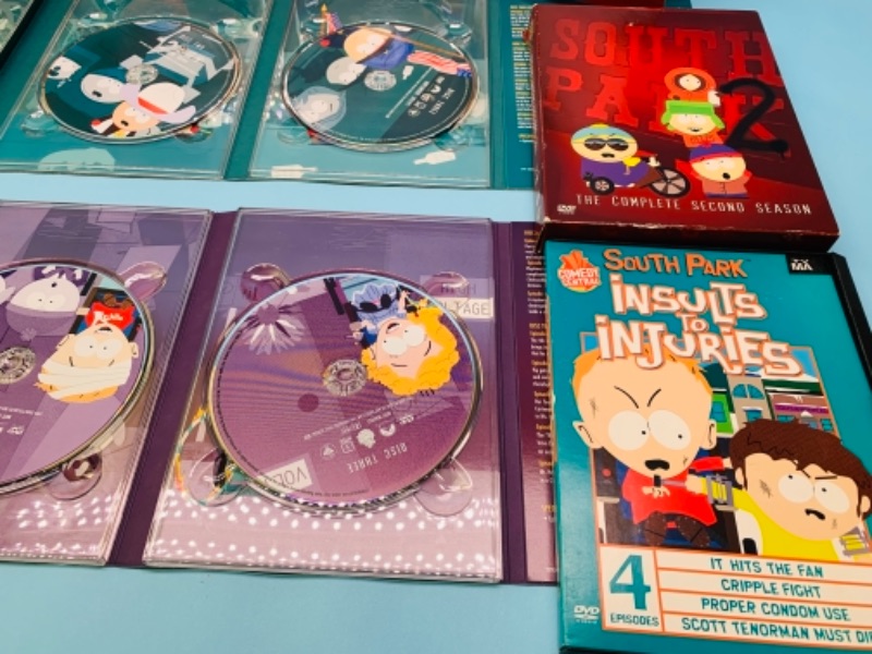 Photo 4 of 766836…South Park season 2-4 and 4 episodes DVD’s 