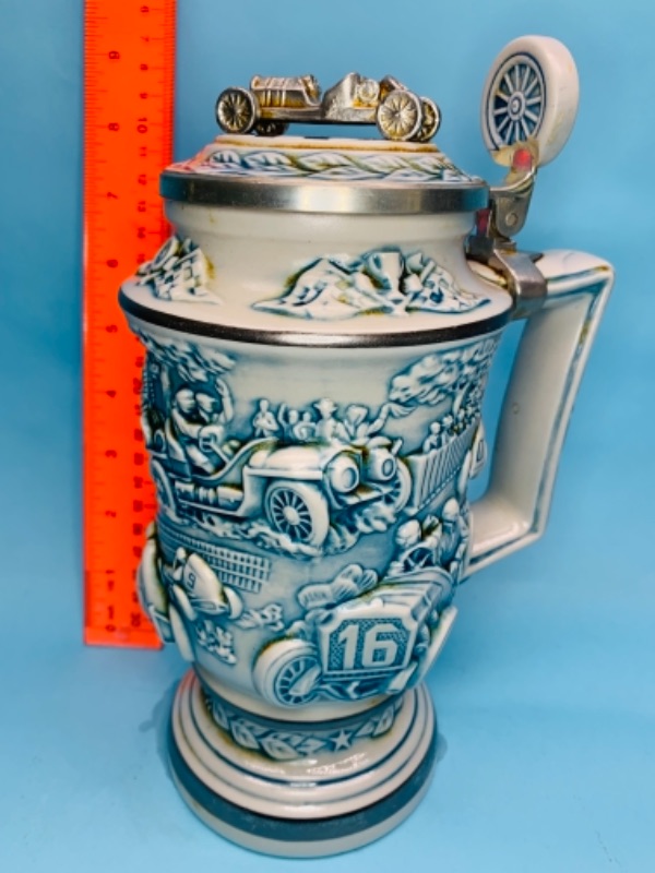 Photo 1 of 766852…9 inch racing car stein handcrafted in Brazil 