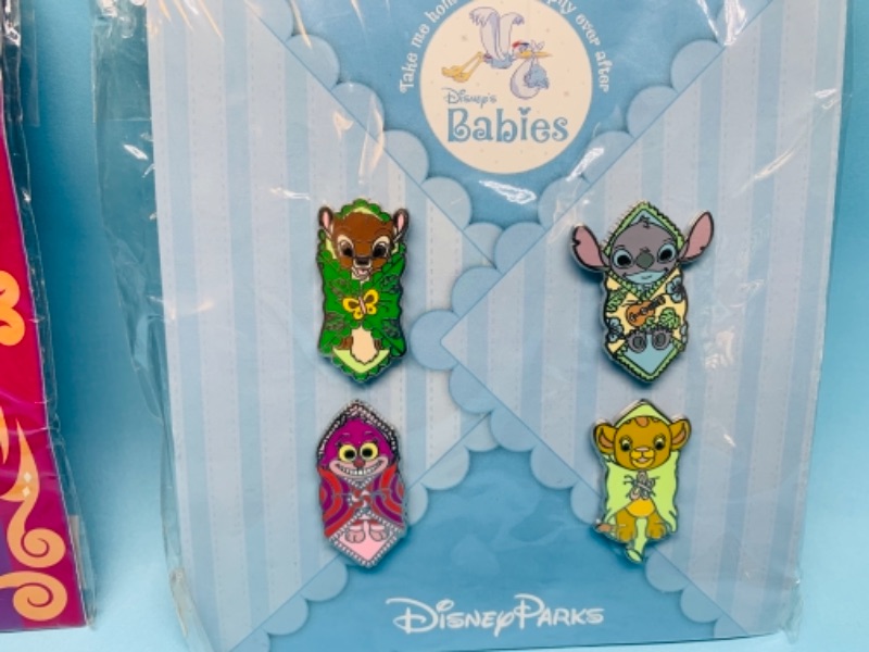 Photo 2 of 766856…Disney babies and carousel pins in packages 