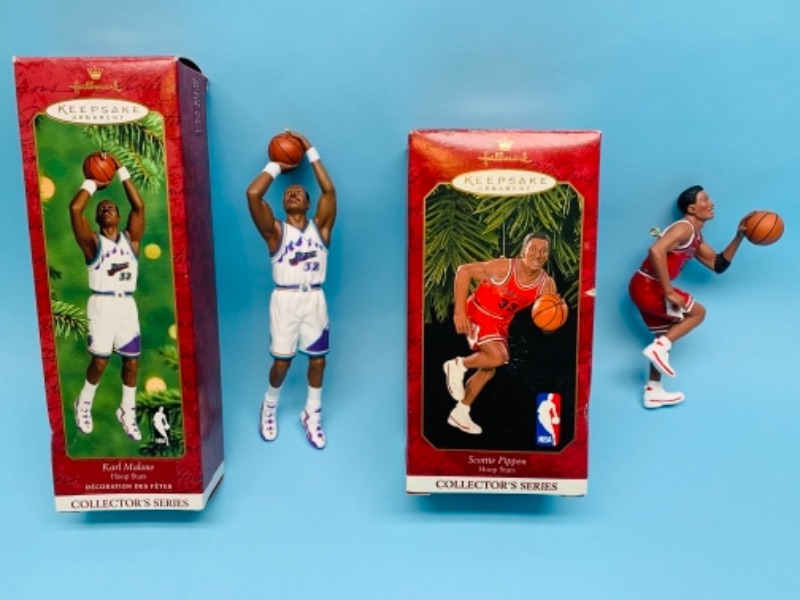 Photo 1 of 766861…2 hallmark basketball ornaments in original boxes 