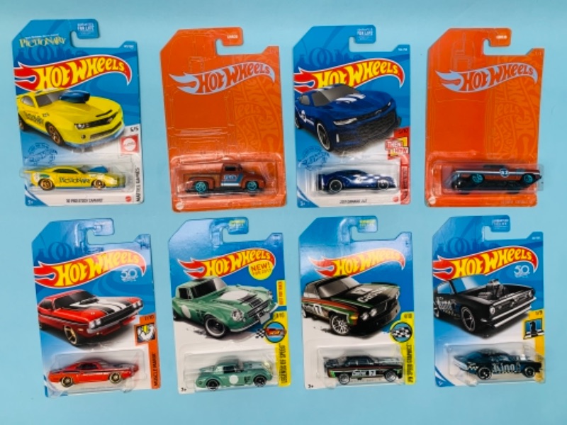Photo 1 of 766879…8 hot wheels muscle cars in original packages 