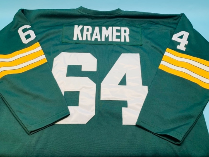 Photo 3 of 766886…1964 Jerry Kramer throw back jersey Green Bay Packers Mitchell and ness size 56