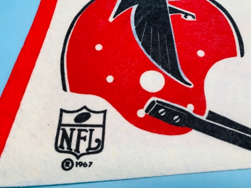 Photo 2 of 766923…vintage 1967 Atlanta Falcons pennant