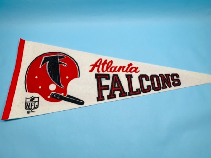 Photo 1 of 766923…vintage 1967 Atlanta Falcons pennant