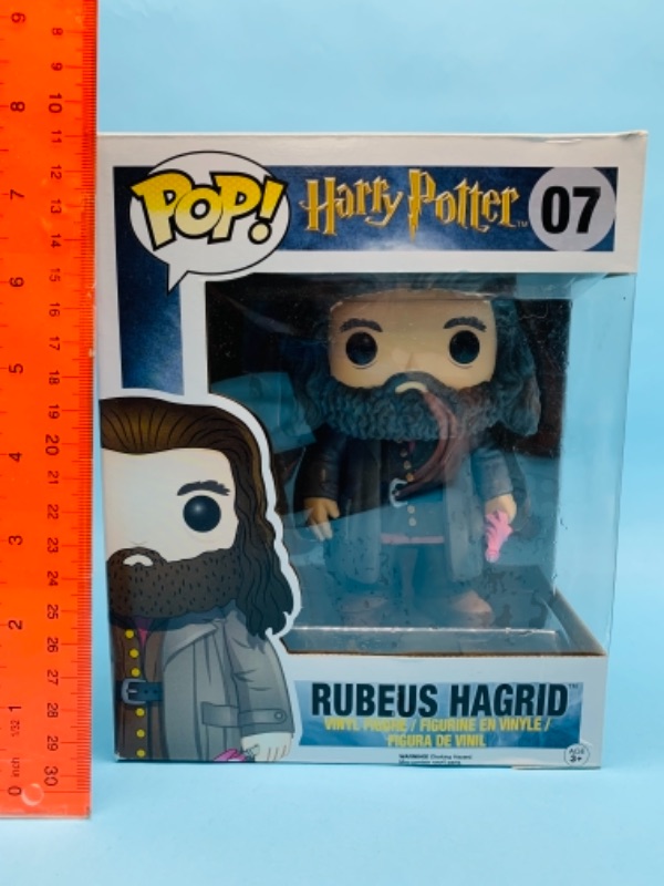 Photo 1 of 766931…xl Funko  pop Harry potter rubeus  Hagrid Vinyl figure in original box