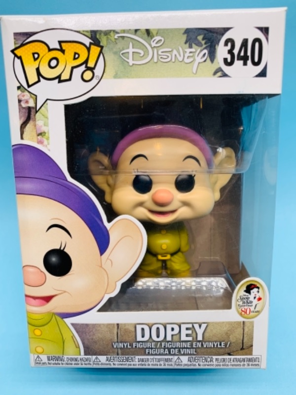 Photo 1 of 766932…Funko pop Disney Snow White dopey vinyl figure in original box