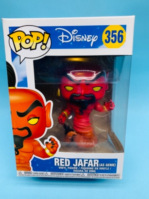 Photo 1 of 766935…Funko pop Disney red JAFAR vinyl figure in original box