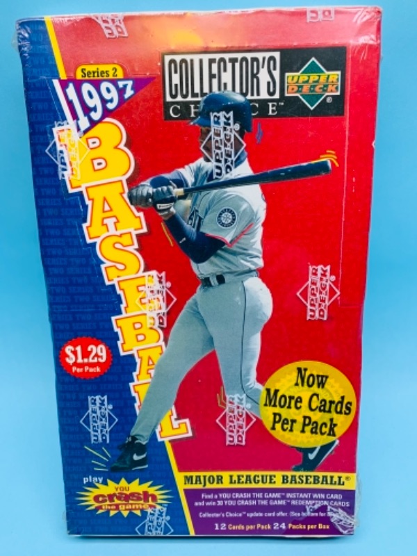 Photo 1 of 766942…sealed 1997 upper deck baseball collectors choice set in sealed box