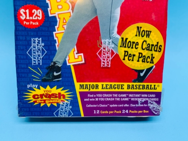 Photo 3 of 766942…sealed 1997 upper deck baseball collectors choice set in sealed box