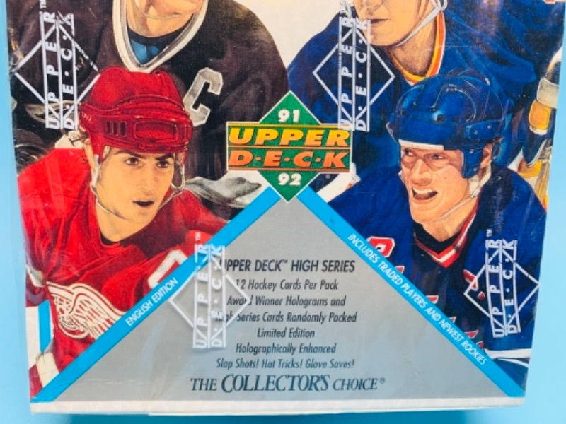 Photo 3 of 766943…sealed 91-92 upper deck hockey collectors choice card set in sealed box 