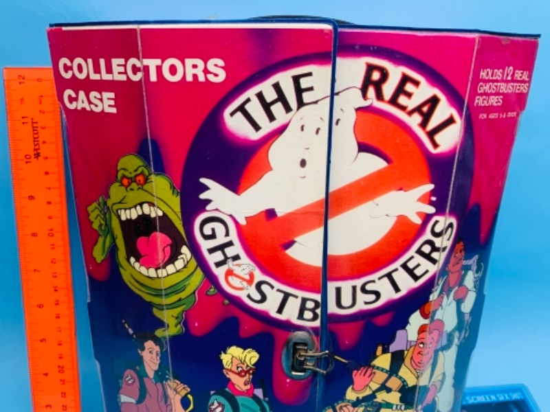 Photo 6 of 766958…vintage empty ghostbusters collectors case and 8 trading cards
