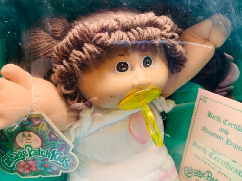 Photo 6 of 766960…vintage 1985 cabbage patch kids in original box with birth certificate