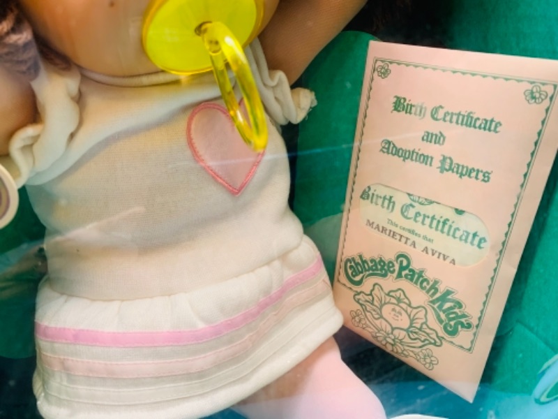 Photo 2 of 766960…vintage 1985 cabbage patch kids in original box with birth certificate