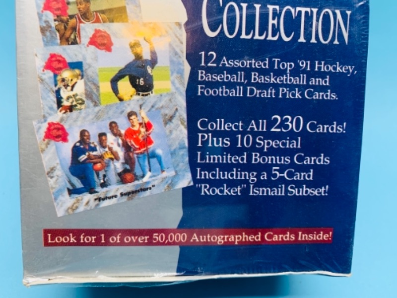 Photo 3 of 766973…sealed draft pick collection sports cards - look for autographed card inside