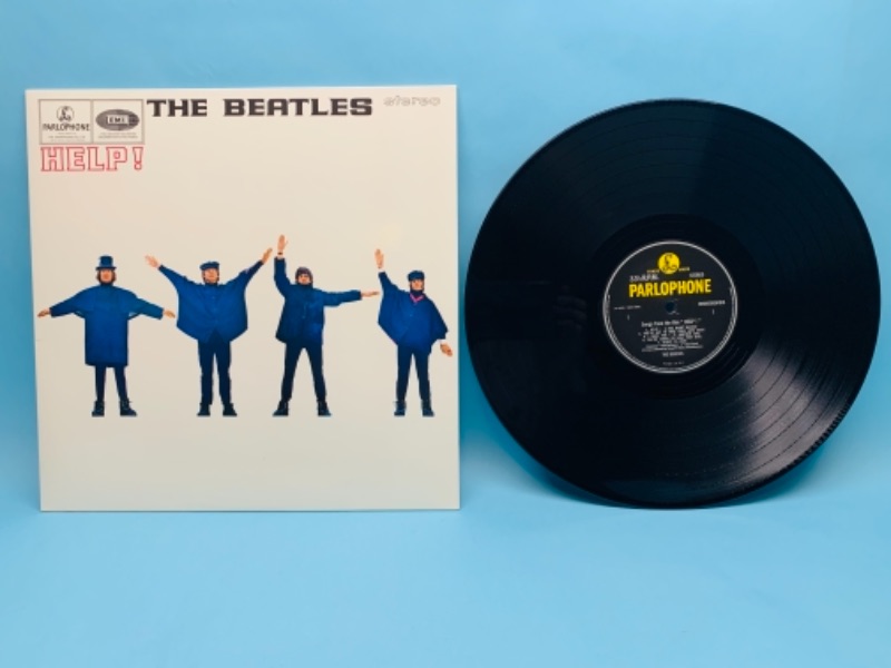 Photo 1 of 766981…the Beatles help Digital remaster vinyl great condition for age in plastic sleeve 