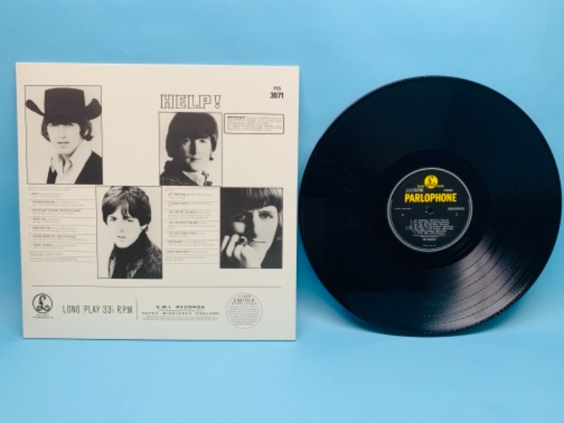 Photo 2 of 766981…the Beatles help Digital remaster vinyl great condition for age in plastic sleeve 