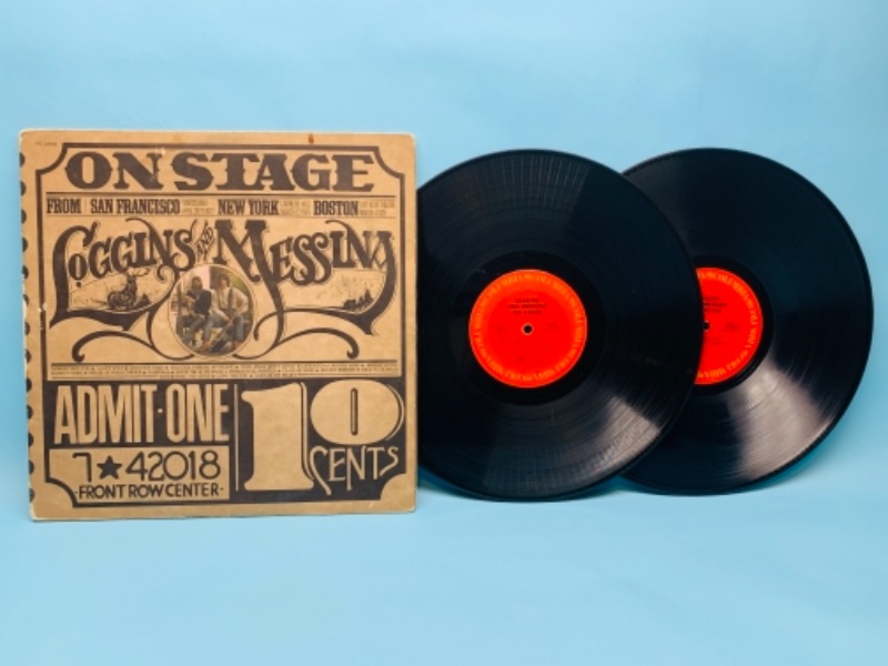 Photo 1 of 766983…loggins and Messina onstage vinyl great condition for age in plastic sleeve 