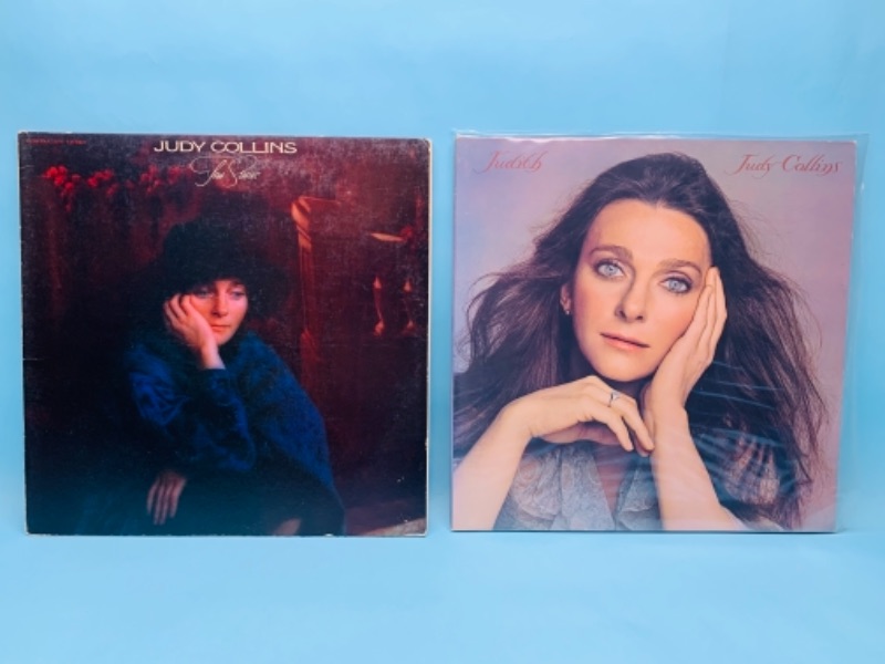 Photo 1 of 766994…2 Judy Collins vinyl records great condition for age in plastic sleeves 