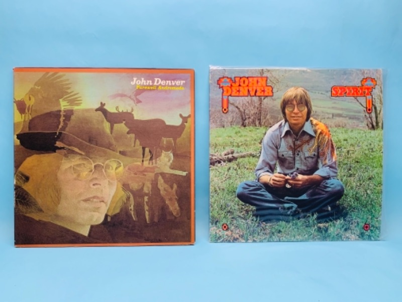Photo 1 of 766996…2 John Denver vinyl records great condition for age in plastic sleeves