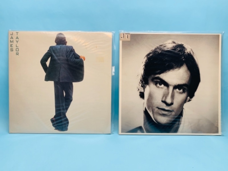 Photo 1 of 766997…2 James Taylor vinyl records great condition for age in plastic sleeves 