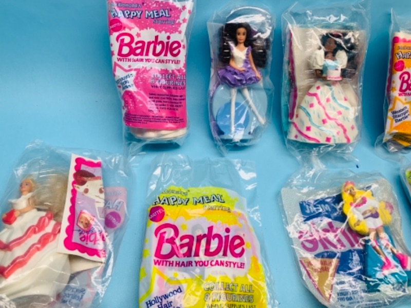 Photo 3 of 767006…10 vintage sealed McDonald’s Barbie toys in packages 