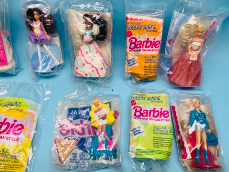 Photo 2 of 767006…10 vintage sealed McDonald’s Barbie toys in packages 