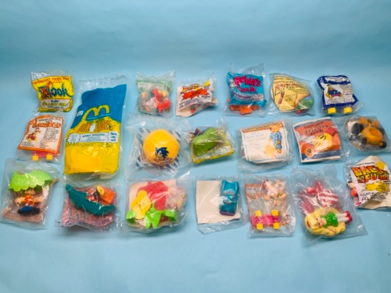 Photo 1 of 767033…20 sealed vintage McDonald’s happy meal toys 