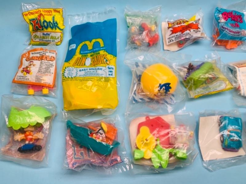 Photo 2 of 767033…20 sealed vintage McDonald’s happy meal toys 