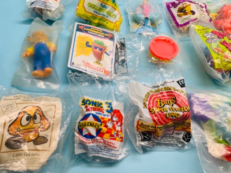 Photo 3 of 767035…34 sealed vintage McDonald’s happy meal toys in packages 