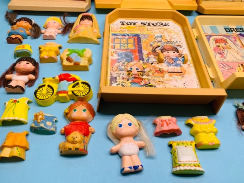 Photo 5 of 767043…38 pieces vintage 1979 knickerbocker dolly pops playsets, dolls, clothes, and accessories 