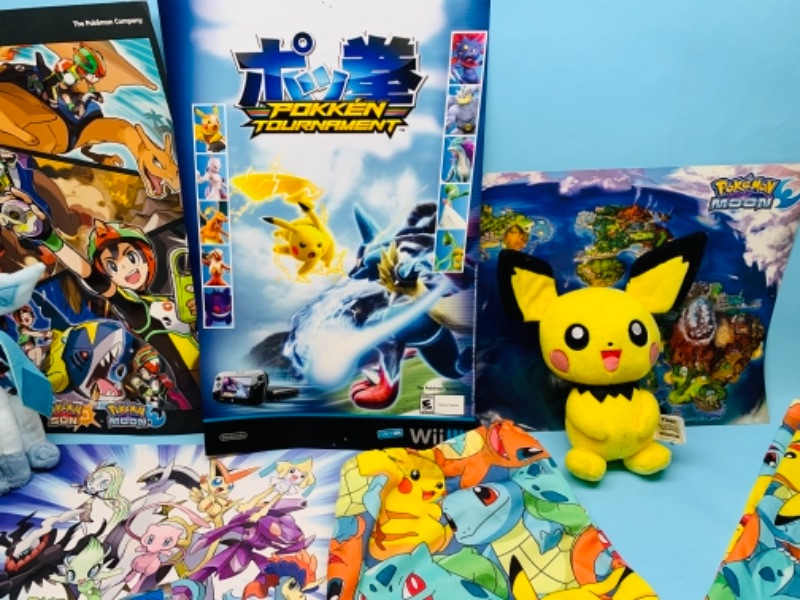 Photo 3 of 767049…Pokémon posters, pants, plushies and fun pack
