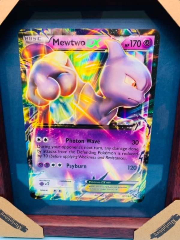 Photo 3 of 767051…two 9 x 11 jumbo Pokémon cards in frames 