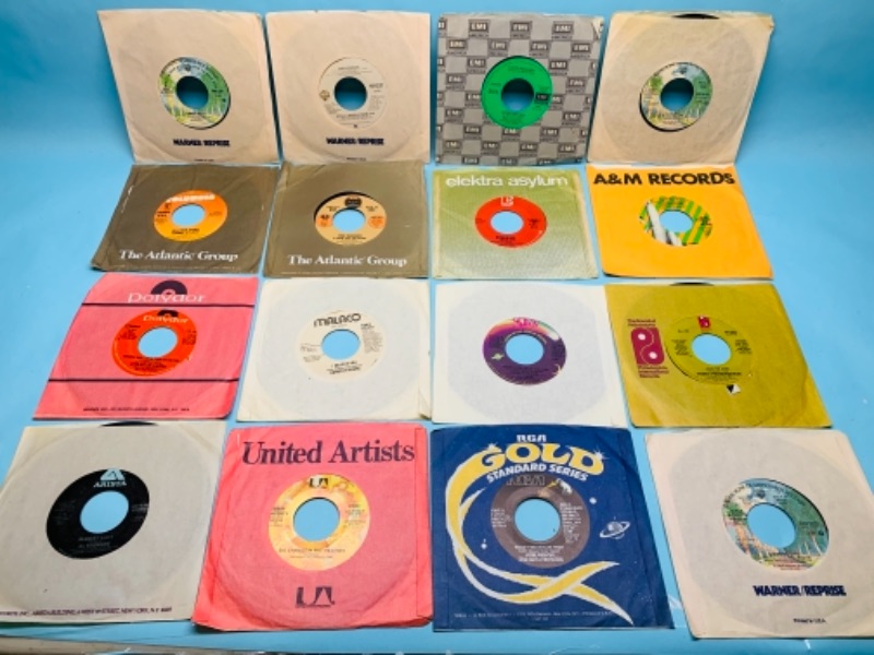 Photo 1 of 767054…16 great condition for age 45 rpm vinyl records 