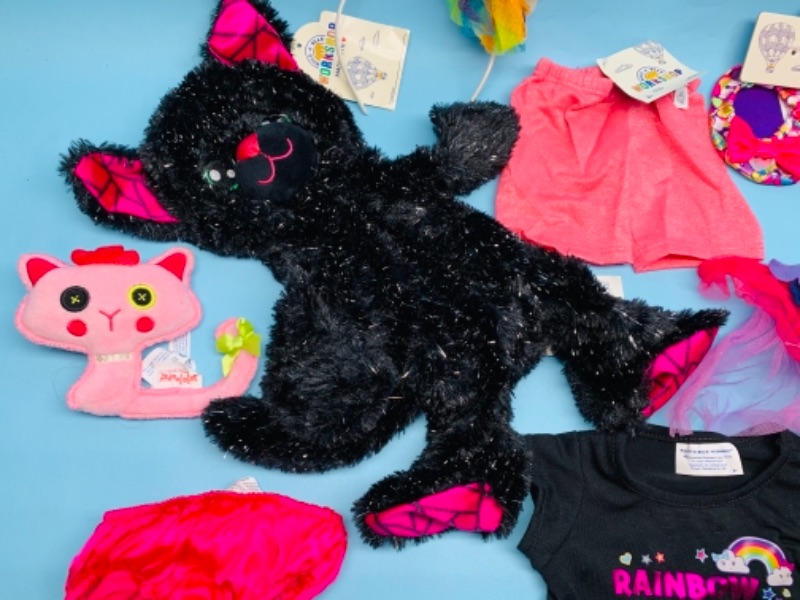 Photo 2 of 767057…unstuffed build a bear and clothing accessories 