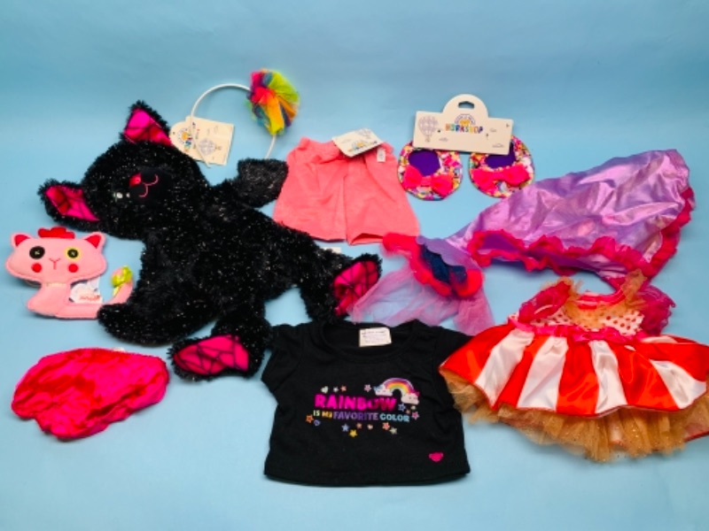 Photo 1 of 767057…unstuffed build a bear and clothing accessories 
