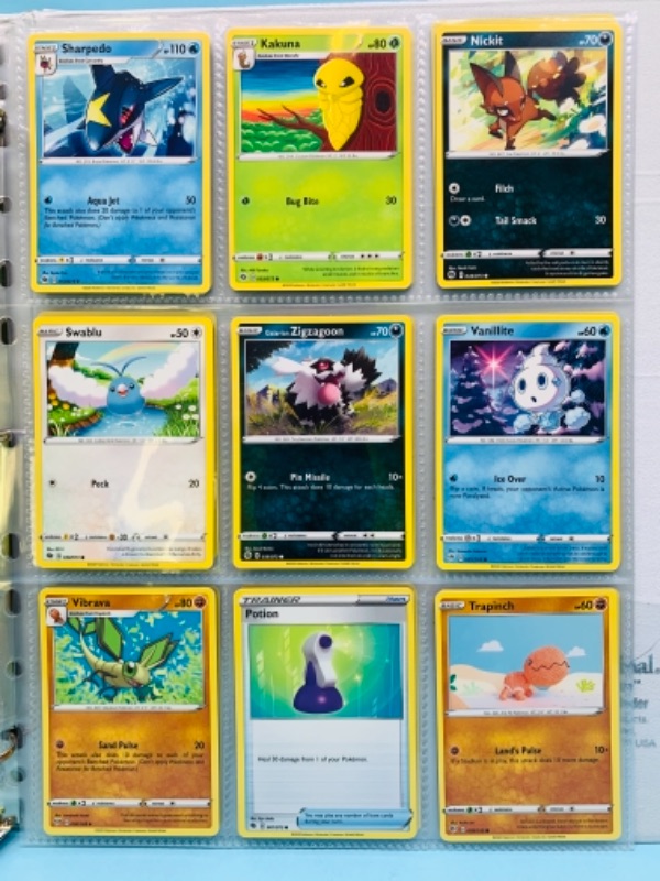 Photo 5 of 767115…78 Pokémon 2012 trading cards in binder- not all pages are photographed 